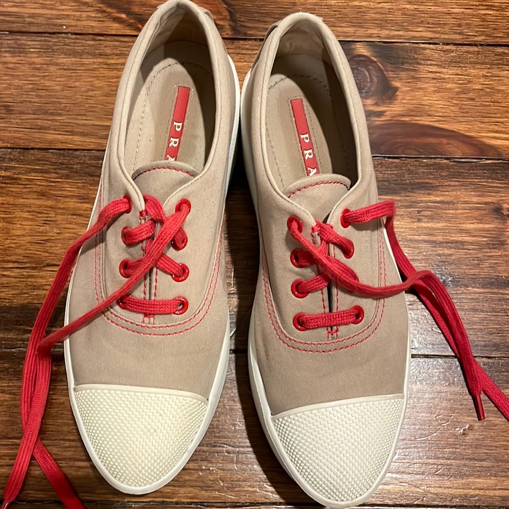 Prada Platform Sneakers - image 1